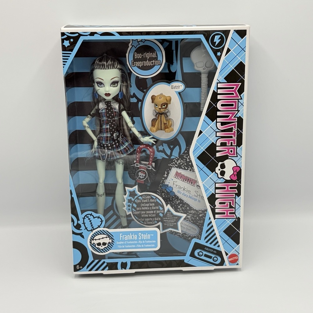 Monster High Booriginal Creeproduction Frankie Stein Doll In Hand Brand New